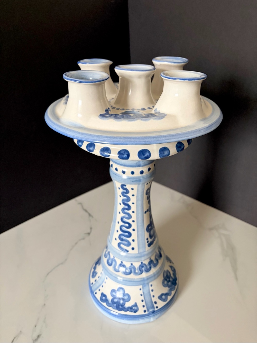 Torchere Candelabra by M.A. Hadley